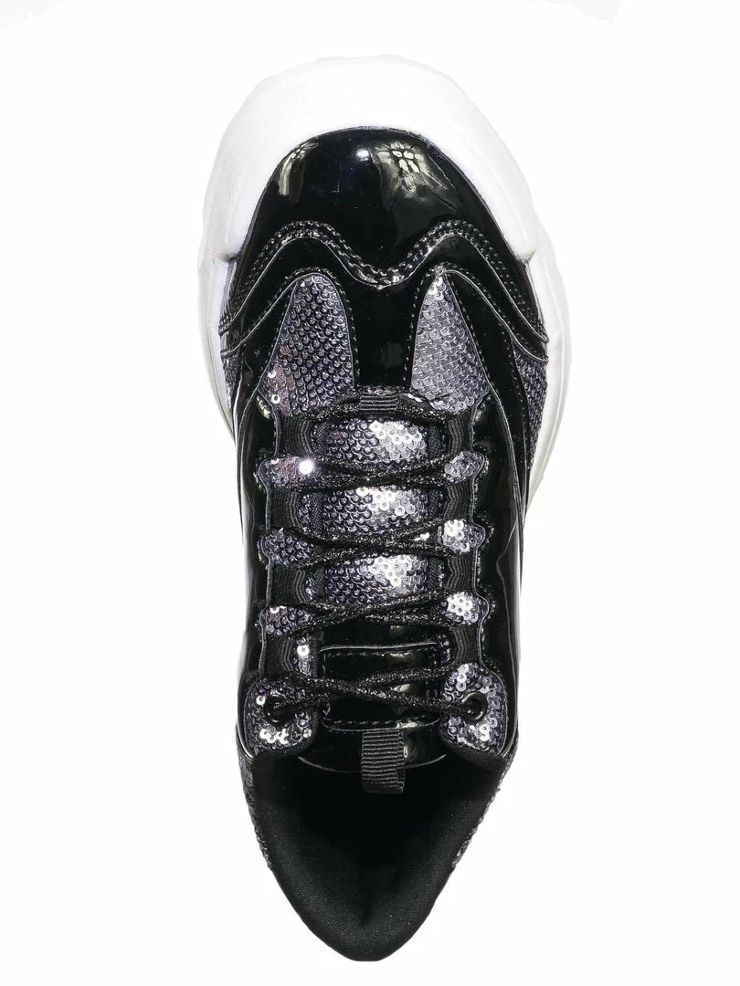 Forever Link Adobe39 Retro Daddy Fashion Sneaker - Womens 90s 80s Flatform Party Shoe