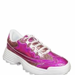 Forever Link Adobe39 Retro Daddy Fashion Sneaker - Womens 90s 80s Flatform Party Shoe