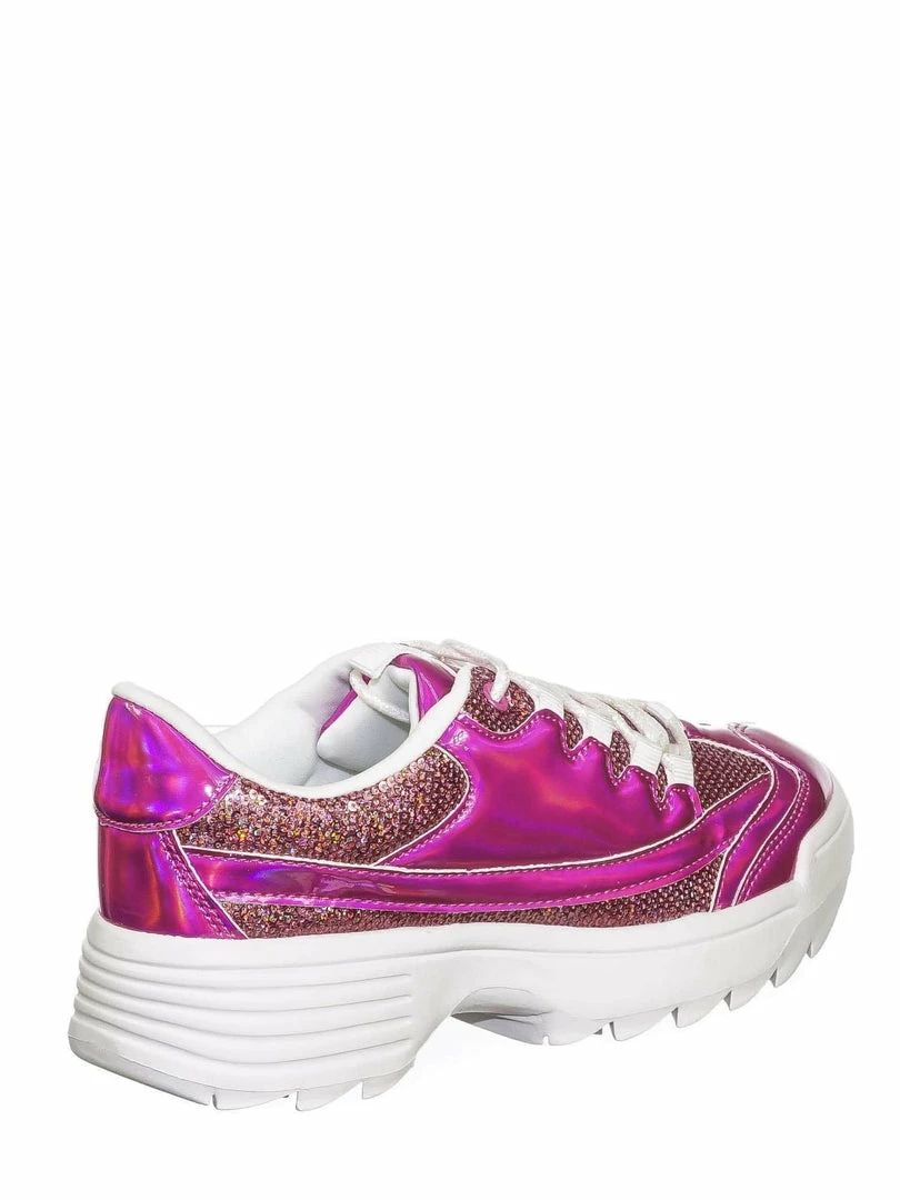 Forever Link Adobe39 Retro Daddy Fashion Sneaker - Womens 90s 80s Flatform Party Shoe