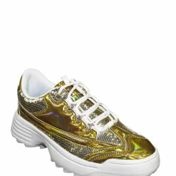 Forever Link Adobe39 Retro Daddy Fashion Sneaker - Womens 90s 80s Flatform Party Shoe