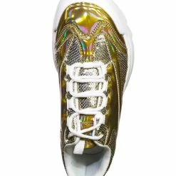 Forever Link Adobe39 Retro Daddy Fashion Sneaker - Womens 90s 80s Flatform Party Shoe