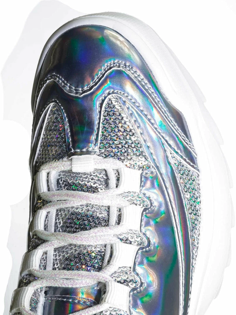 Forever Link Adobe39 Retro Daddy Fashion Sneaker - Womens 90s 80s Flatform Party Shoe