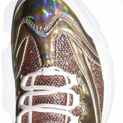 Forever Link Adobe39 Retro Daddy Fashion Sneaker - Womens 90s 80s Flatform Party Shoe