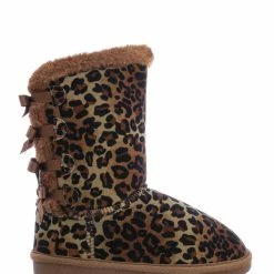 Forever Link New Ann34 Faux Fur Lined Shearling Boots - Womens Winter Mukluk Mid Calf Boot