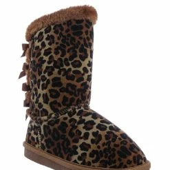 Forever Link New Ann34 Faux Fur Lined Shearling Boots - Womens Winter Mukluk Mid Calf Boot