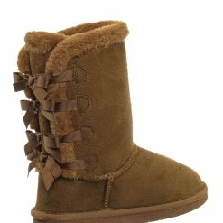 Forever Link New Ann34 Faux Fur Lined Shearling Boots - Womens Winter Mukluk Mid Calf Boot