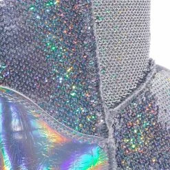 Forever Link Annie42 Sequinned Faux-Fur Lined Mukluk Boots - Women's Mid Calf Winter Shoes