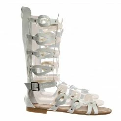 Forever Link New Atta07 Calf High Gladiator Strappy Sandal - Roman Greek Inspired Fashion Shoes