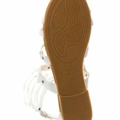 Forever Link New Atta07 Calf High Gladiator Strappy Sandal - Roman Greek Inspired Fashion Shoes