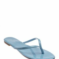 Forever Link Belle04WD Pop Colored Flip Flop - Women Skinny Timeless Slip On Slides