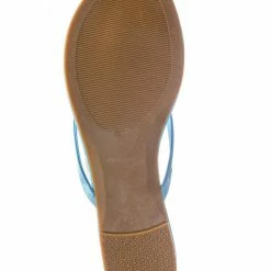 Forever Link Belle04WD Pop Colored Flip Flop - Women Skinny Timeless Slip On Slides