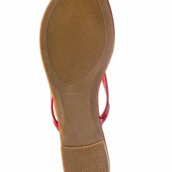 Forever Link Belle04WD Pop Colored Flip Flop - Women Skinny Timeless Slip On Slides