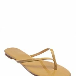 Forever Link Belle04WD Pop Colored Flip Flop - Women Skinny Timeless Slip On Slides