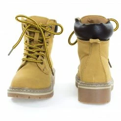 Forever Link Braodway3K By Forever, Children Girls Fashion Work Bootie Lace Up Lug Threaded Sole, Kid Girl