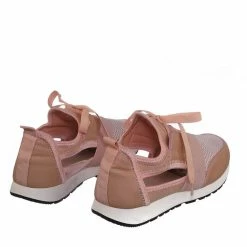 Forever Link New Club01 Athleisure Cutout Elastic Sneaker - Architectural Trainer Chunky Platform