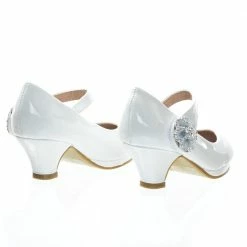 Forever Link Dana15K Forever, Children Girl Rhinestone Round Toe Mary-Jane Dress Pump W Platform