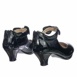 Forever Link New Dana64K Children Little Girl Platform Medium Heel Dress Pump W Mary-Jane Bow