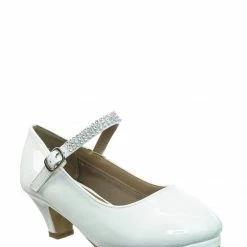 Forever Link Dana68K Children Rhinestone Mary Jane Pump - Kids Girls Round Toe Shoes New