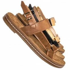 Forever Link New Enhance69 Molded Sporty Strap Sandal - Womens Footbed Platform Sportswear