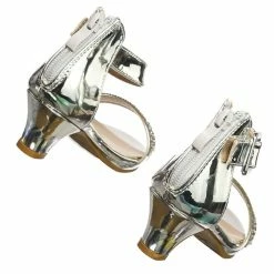 Forever Link New Excited105K Girls Children Heel Princess Dress Sandal Sparkly Rhinestone Glitter