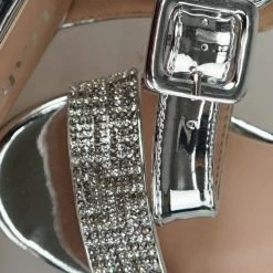 Forever Link New Excited105K Girls Children Heel Princess Dress Sandal Sparkly Rhinestone Glitter