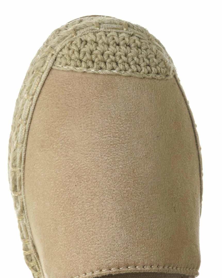 Forever Link Expo17K Childrens Espadrille Flatform Sneakers - Girls Slip On Braided Shoes New