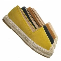 Forever Link Expo17K Childrens Espadrille Flatform Sneakers - Girls Slip On Braided Shoes New