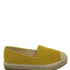 Forever Link Expo17K Childrens Espadrille Flatform Sneakers - Girls Slip On Braided Shoes New