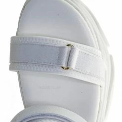 Forever Link New Fancy1 Athleisure Chunky Platform Sporty Sandal - Elastic Hook & Loop Strap