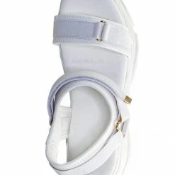 Forever Link New Fancy1 Athleisure Chunky Platform Sporty Sandal - Elastic Hook & Loop Strap