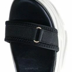 Forever Link New Fancy1 Athleisure Chunky Platform Sporty Sandal - Elastic Hook & Loop Strap