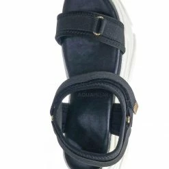 Forever Link New Fancy1 Athleisure Chunky Platform Sporty Sandal - Elastic Hook & Loop Strap