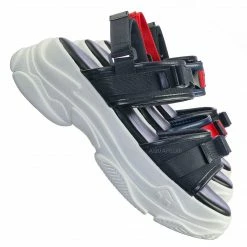 Forever Link Fancy3 Athleisure Chunky Platform Sporty Sandal - Elastic Hook & Loop Slingbacks New