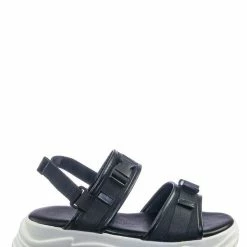 Forever Link Fancy3 Athleisure Chunky Platform Sporty Sandal - Elastic Hook & Loop Slingbacks New