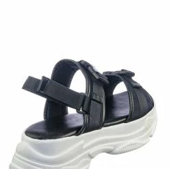 Forever Link Fancy3 Athleisure Chunky Platform Sporty Sandal - Elastic Hook & Loop Slingbacks New