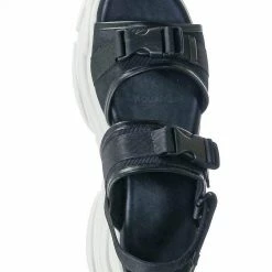 Forever Link Fancy3 Athleisure Chunky Platform Sporty Sandal - Elastic Hook & Loop Slingbacks New