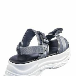 Forever Link Fancy3 Athleisure Chunky Platform Sporty Sandal - Elastic Hook & Loop Slingbacks New