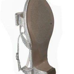 Forever Link New Fantastic55K Children Rhinestone Crystal Sandal - Girl Kid Shiny High Heel