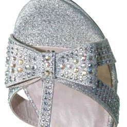 Forever Link New Fantastic55K Children Rhinestone Crystal Sandal - Girl Kid Shiny High Heel