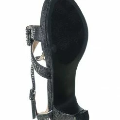 Forever Link New Fantastic55K Children Rhinestone Crystal Sandal - Girl Kid Shiny High Heel