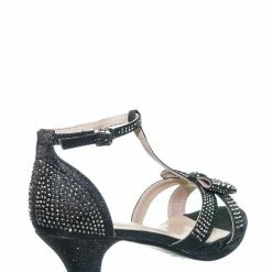 Forever Link New Fantastic55K Children Rhinestone Crystal Sandal - Girl Kid Shiny High Heel