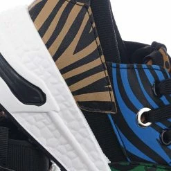 Forever Link Flamingo01K Kids Unisex Animal Print Trainer - Children Color Chunky Sneaker New