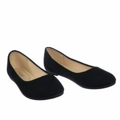 Forever Link Flexible Girl Children Comfy Foam Pad Ballet Ballerina Round Toe Flat New