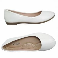 Forever Link Flexible Girl Children Comfy Foam Pad Ballet Ballerina Round Toe Flat New