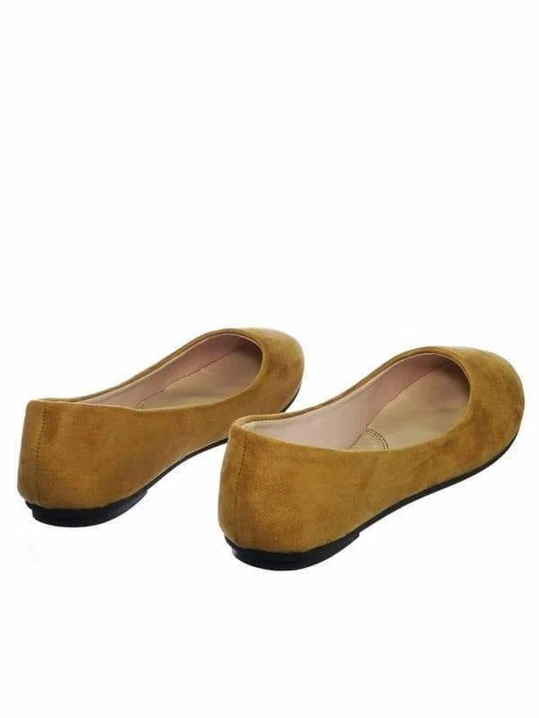 Forever Link Flexible23 Classic Comfy Foam Pad Round Toe Ballet Ballerina Round Toe Flats New