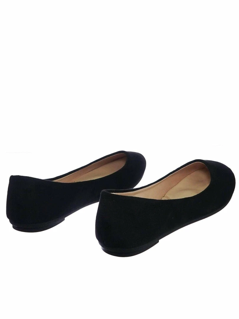Forever Link Flexible23 Classic Comfy Foam Pad Round Toe Ballet Ballerina Round Toe Flats New