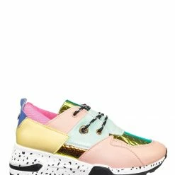 Forever Link Galaxy01 Chunky Daddy Platform Sneaker - Women Jogger Color Block Retro Shoe