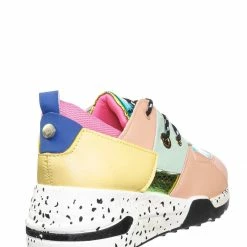 Forever Link Galaxy01 Chunky Daddy Platform Sneaker - Women Jogger Color Block Retro Shoe
