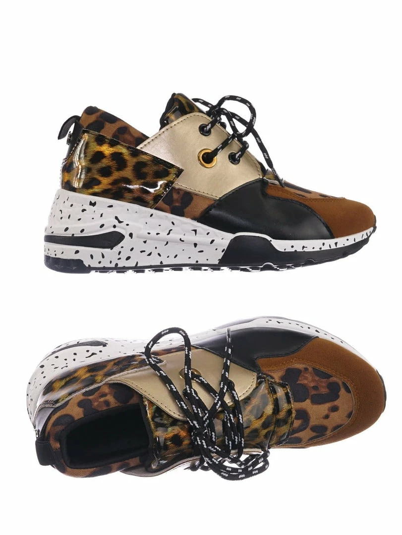 Forever Link Galaxy01 Chunky Daddy Platform Sneaker - Women Jogger Color Block Retro Shoe