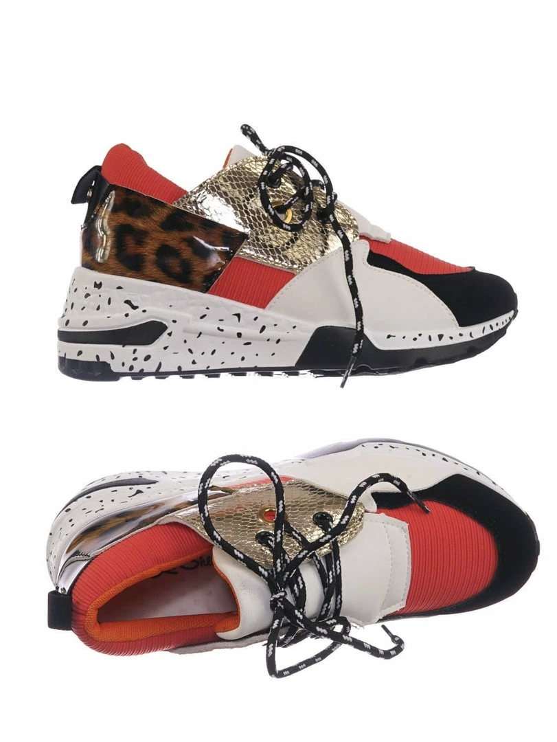 Forever Link Galaxy01 Chunky Daddy Platform Sneaker - Women Jogger Color Block Retro Shoe